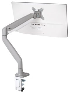 Kensington - SmartFit One-Touch Monitor arm Single - Light grey