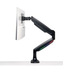 Kensington - OneTouch SmartFit Monitor arm single - Black