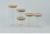 Olsen Home - Glass Storage Bins With Bamboo Lids - 5 Pack thumbnail-3