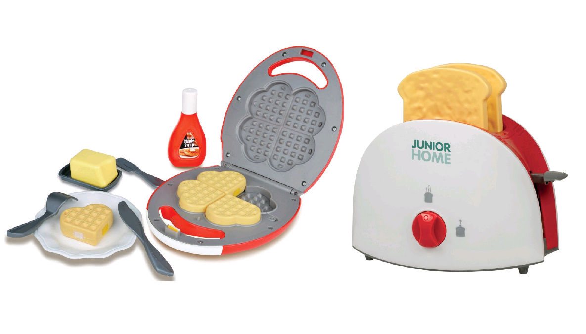 Junior Home - Toaster + Waffle Maker - Leker