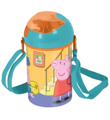 Stor - Pop-Up Drinking Bottle - Peppa Pig (48669)