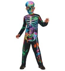 Rubies - Halloween Costume - Bonesky Graffiti Skeleton (110-116 cm)