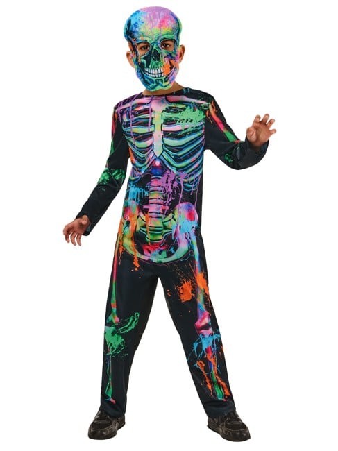 Rubies - Halloween Costume - Bonesky Graffiti Skeleton (110-116 cm)