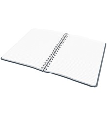 Leitz - Cosy Notebook Spiral Ridge Large Grey - Ruled