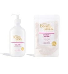 Bondi Sands - Tropical Rum Body Wash 500 ml + Bondi Sands - Tropical Rum Coconut & Sea Salt Body Scrub 250 g