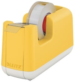 Leitz - Cosy Tape Dispenser including Tape - Yellow