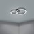 EGLO - Paranday-Z taklampe med sirkler svart 44,5x30 - TW - Zigbee, Bluetooth thumbnail-4