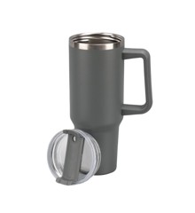 Olsen Home - Thermos cup with straw, 1200ml - Grey