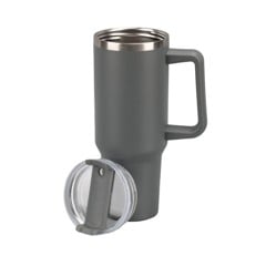 Olsen Home - Thermos cup with straw, 1200ml - Grey