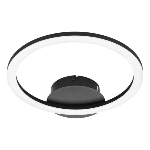 EGLO Paranday-Z Smart taklampa – Svart cirkel – Tunable White – Zigbee/Bluetooth – 34x30 cm