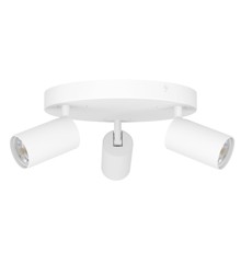 EGLO - Telimbela-Z spot rondel hvid - RGB + TW - Zigbee, Bluetooth