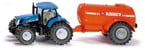 Siku - 1:50 Tractor With Single Axle Vacuum Tanker (313-1945) thumbnail-1