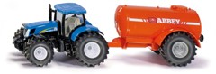 Siku - 1:50 Tractor With Single Axle Vacuum Tanker (313-1945)