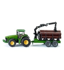 Siku - 1:50 Tractor With Forestry Trailer (313-1954)