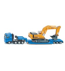 Siku - 1:87 Heavy Haulage With Flat-Bed Trailer (313-1847)