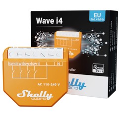 Shelly-Qubino-Wave-i4 Smart Home Solution