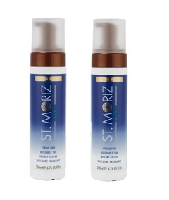 ST. MORIZ - 2 x Mens Fast Tan Mousse 200 ml