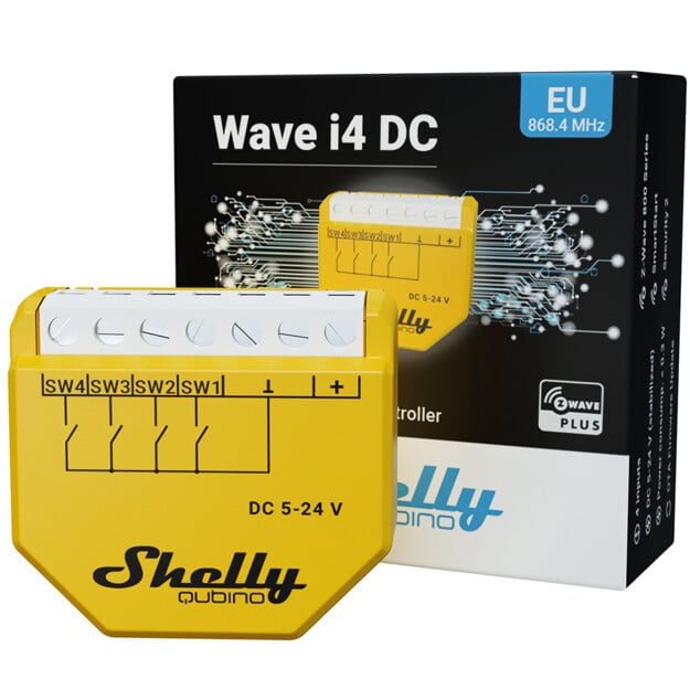 Shelly-Qubino-Wave-i4DC: Revolusjoner ditt Smarthus - Elektronikk