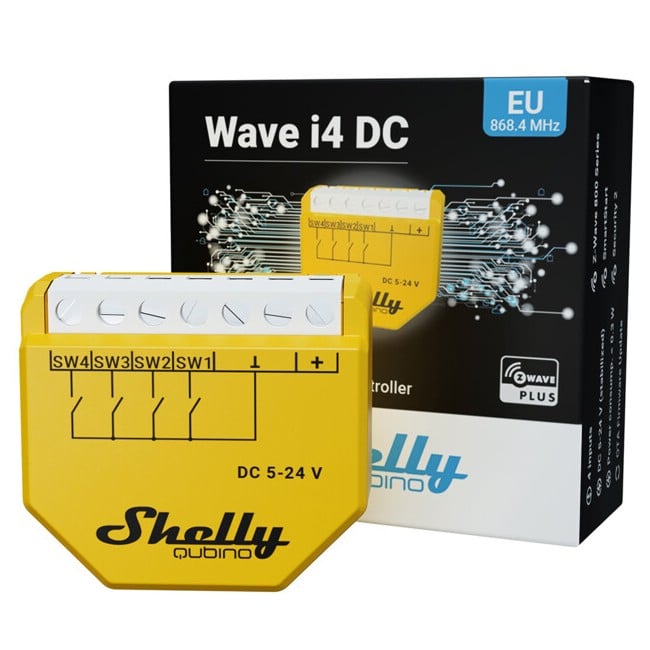 Shelly-Qubino-Wave-i4DC: Revolutionér Dit Smarte Hjem