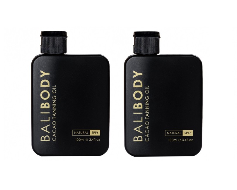 BALI BODY - 2 x  Cacao Tanning Oil SPF 6 100 ml