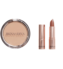 Irina The Diva - Lipstick 002 JUNGLE DIVA + Filter Matte Bronzing Powder  Natural Beauty 001