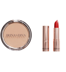 Irina The Diva - Lipstick 004 MRS. OLSEN + Filter Matte Bronzing Powder Natural Beauty 001