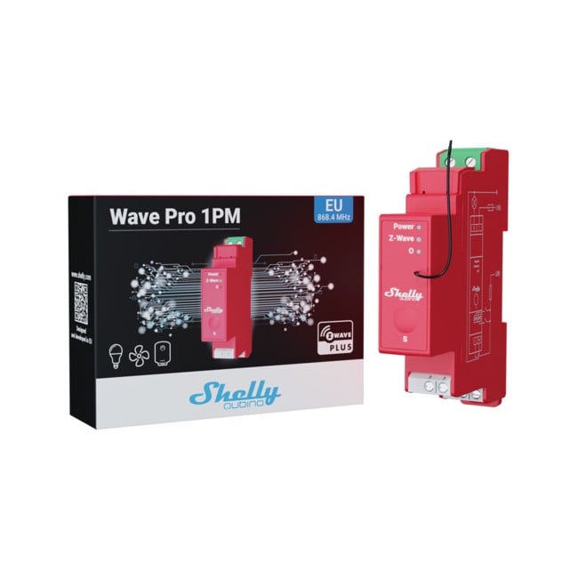 Shelly-Qubino-Wave-Pro1PM: Din Ultimative Smart Home Løsning