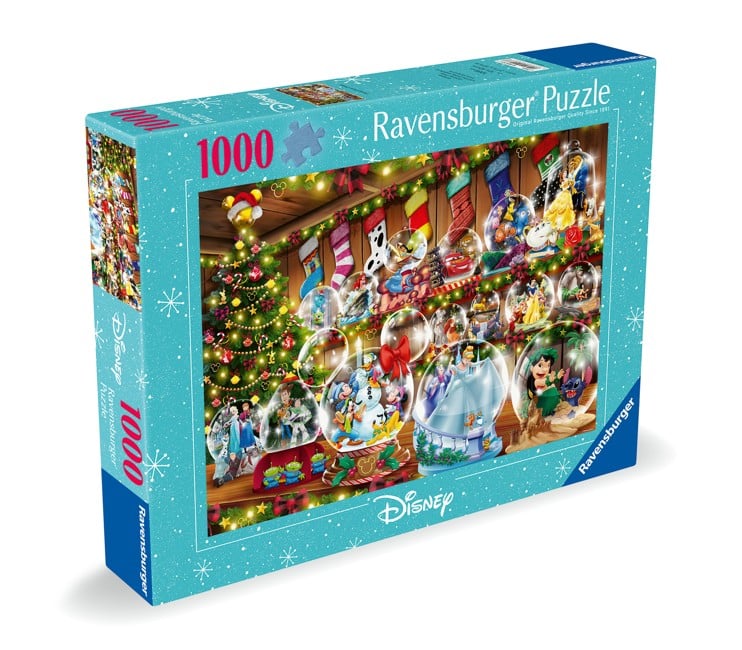 Ravensburger - Puslespil Disney Christmas 1000 brikker