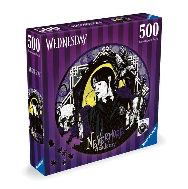 Ravensburger - Puzzle Wednesday Nevermore 500p (10217573)