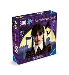 Ravensburger - Puslespil Wednesday No Hug Zone 300 brikker