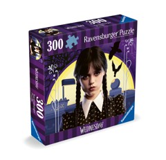 Ravensburger - Puslespil Wednesday No Hug Zone 300 brikker