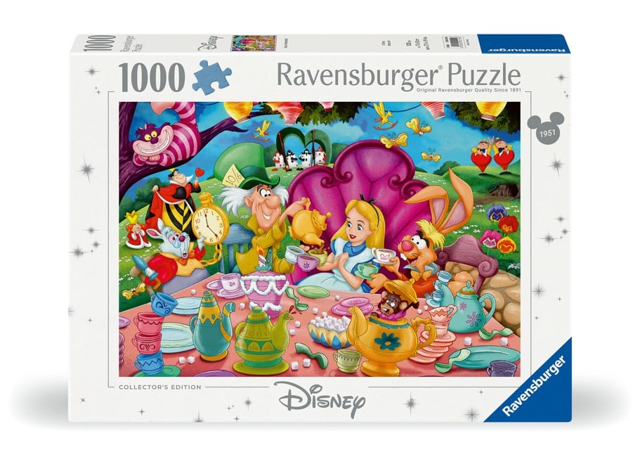 Ravensburger - Puslespil Alice In Wonderland 1000 brikker