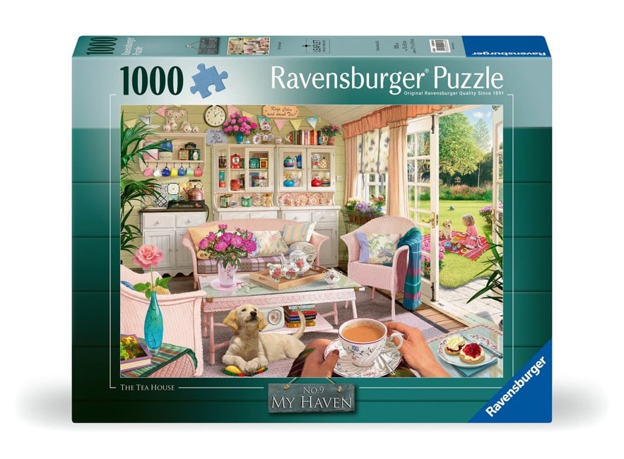 Ravensburger - Puslespil The Tea Shed 1000 brikker