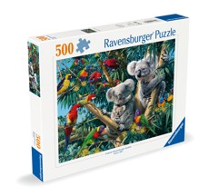 Ravensburger - Puslespil Koalas In A Tree 500 brikker