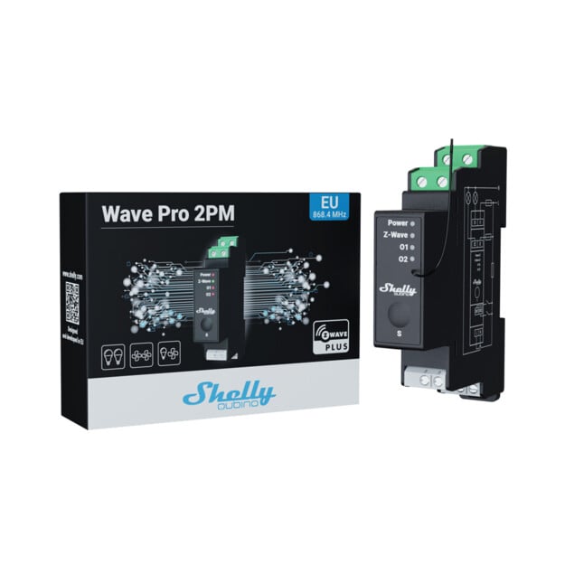 Shelly - Qubino Wave Pro2PM, det neste skrittet innen smart hjemmeautomatisering. - Elektronikk