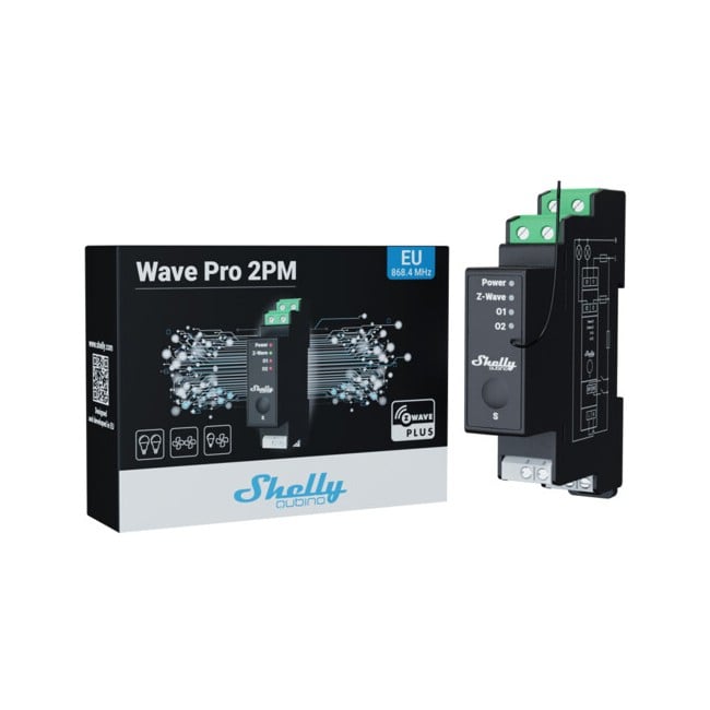 Shelly - Qubino Wave Pro2PM - The next evolution in smart home automation