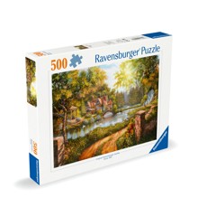 Ravensburger - Puzzle Cottage By The River 500p (12000218)