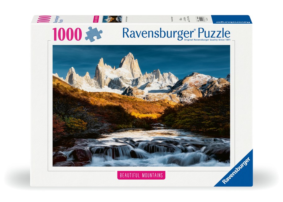 Ravensburger - Puslespil Fitz Roy Argentina 1000 brikker