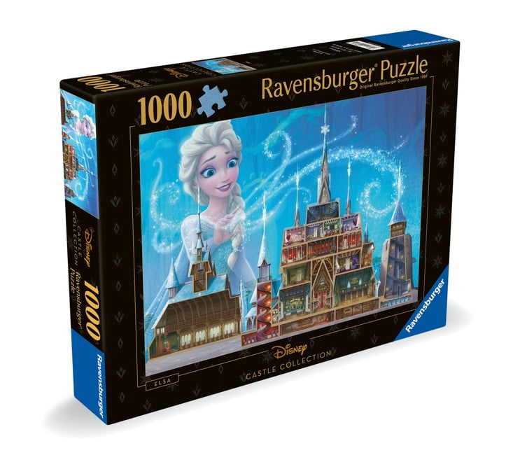 Ravensburger - Puslespil Disney Castles Elsa 1000 brikker