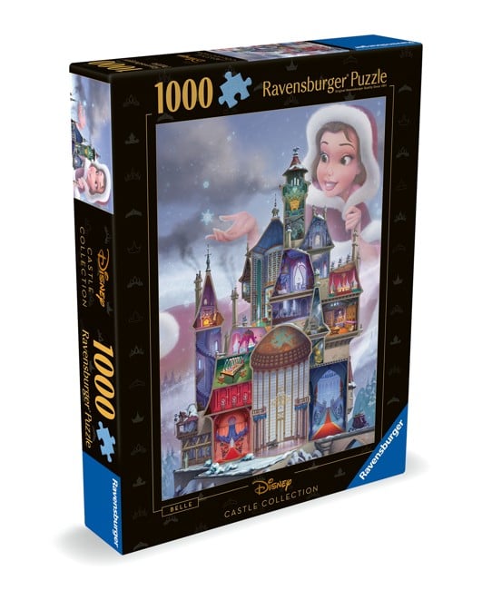 Ravensburger - Puslespil Disney Castles Belle 1000 brikker