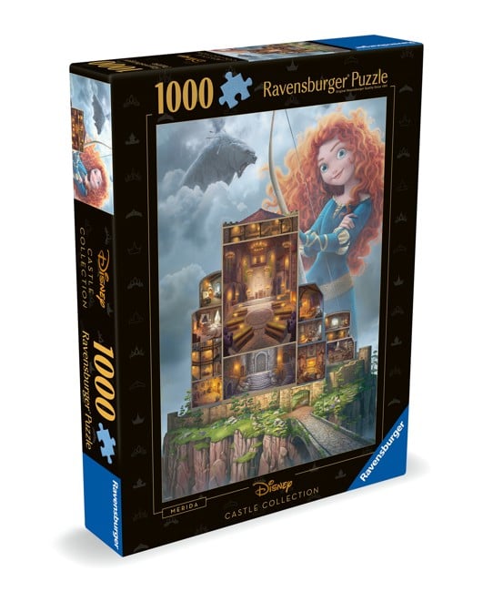 Ravensburger - Puslespil Disney Castles Merida 1000 brikker