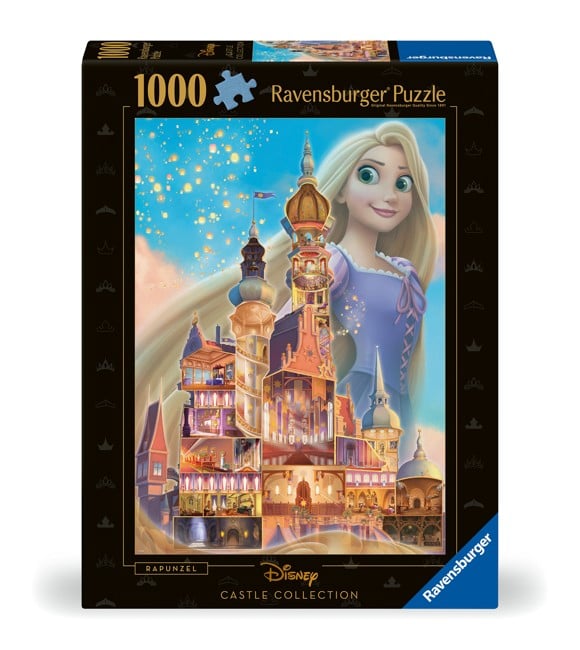 Ravensburger - Puslespil Disney Castles Rapunzel 1000 brikker