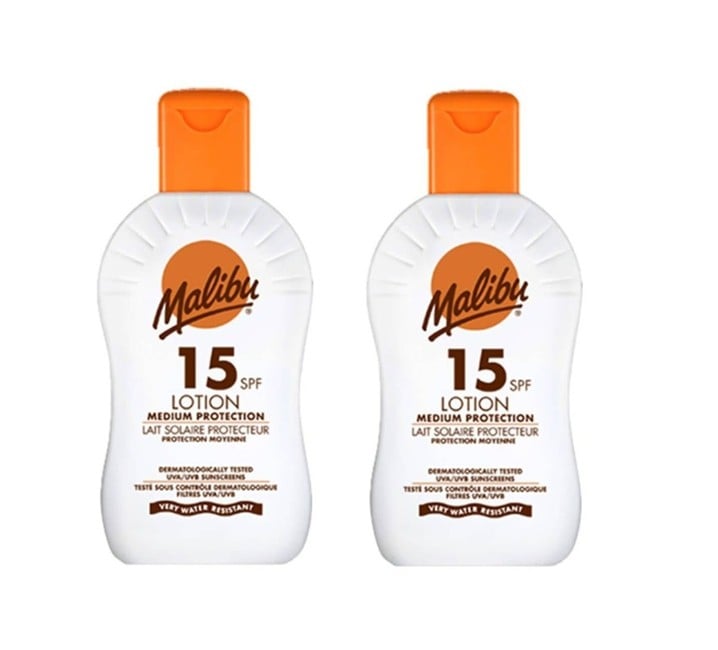 Malibu - Lotion SPF 15 200 ml + Malibu - Soothing After Sun Lotion 400 ml