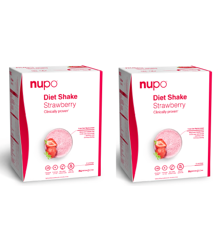 Nupo - 2 x Diet Shake Strawberry 12 Portioner
