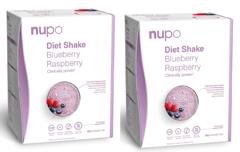 Nupo - 2 x Diet Shake Blueberry Raspberry 12 Portioner