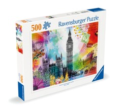 Ravensburger - Puslespil London Postcard 500 brikker