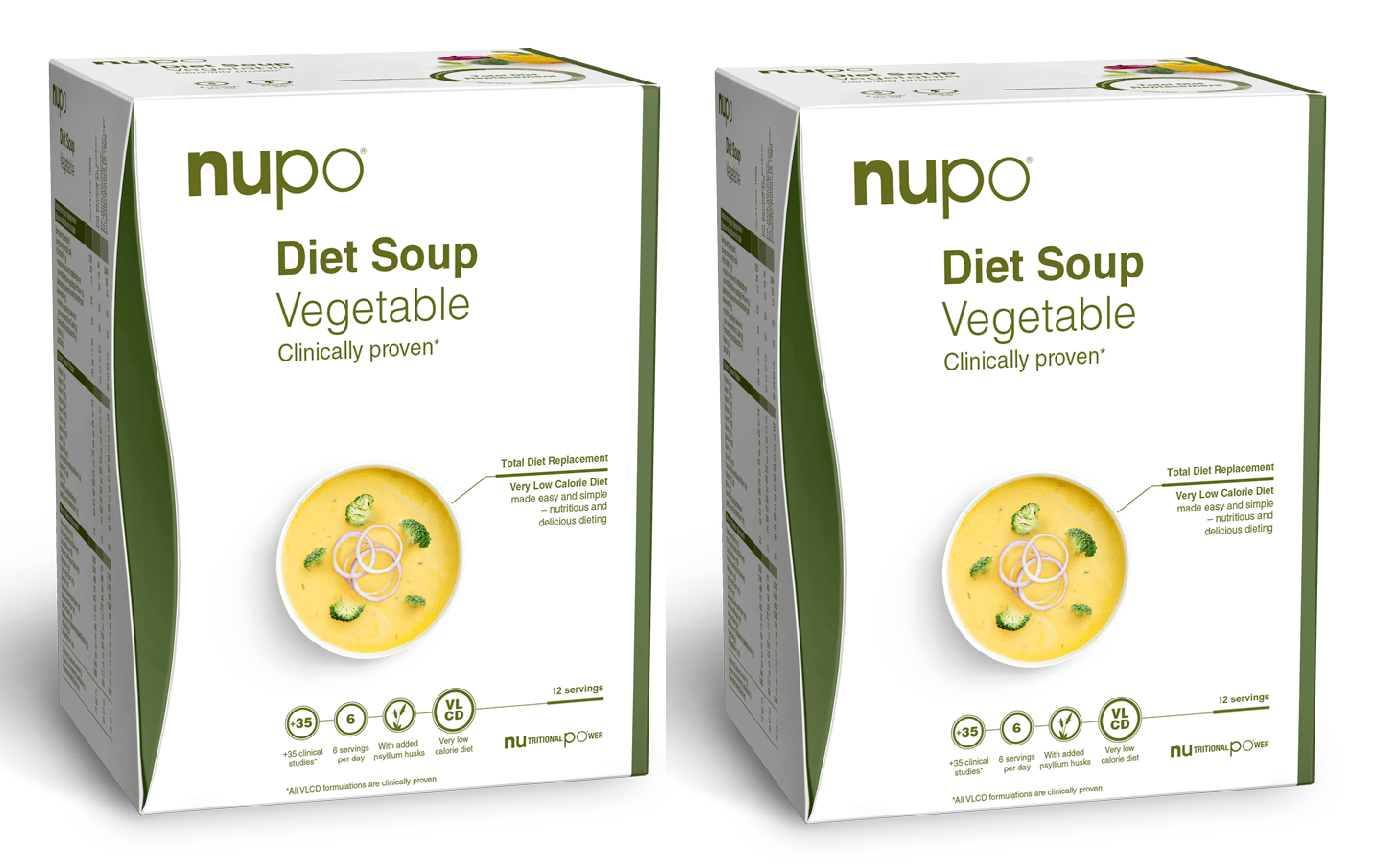 Nupo - 2 x Diet Soup Vegetable 12 Portioner - Helse og personlig pleie