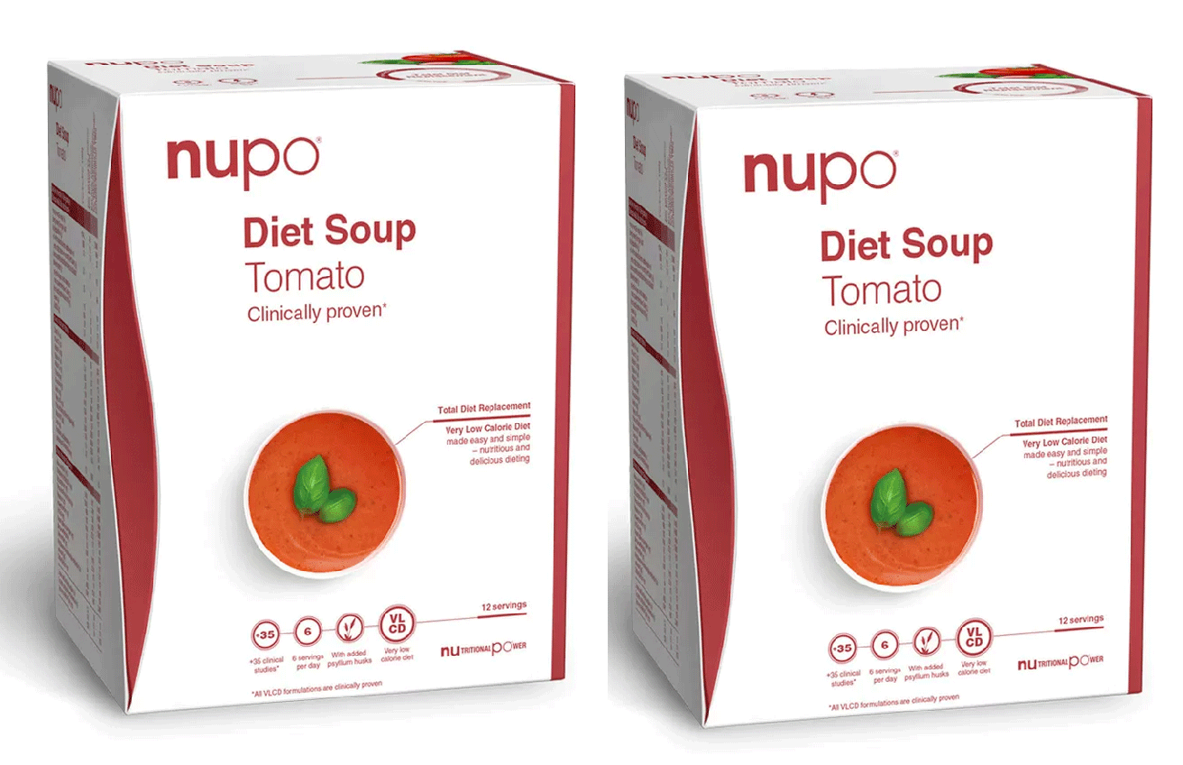 Nupo - 2 x Diet Soup Tomato 12 Portioner - Helse og personlig pleie