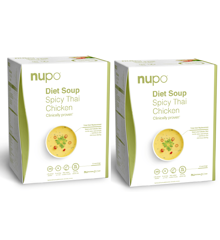 Nupo -  2 x Diet Soup Spicy Thai Chicken 12 Portioner