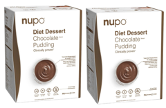 Nupo - 2 x Diet Chocolate Pudding 12 Portioner